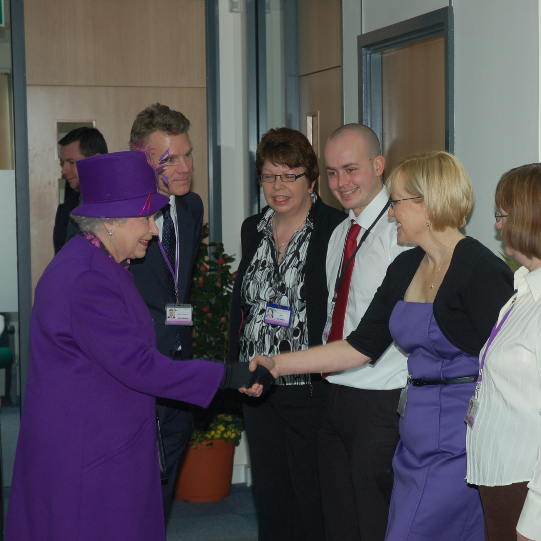 Lesley and the Queen